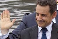 Nicolas Sarkozy a annoncé sa candidature à la présidentielle mercredi soir sur TF1. ©Philippe Wojazer/AFP