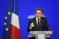 Nicolas Sarkozy d&eacute;clare sa flamme &agrave; la France