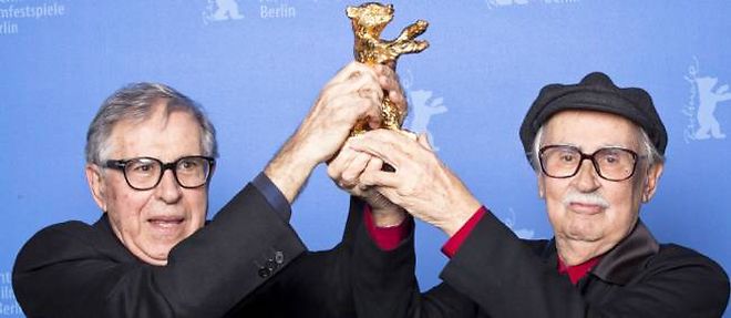 Vittorio et Paolo Taviani ont remporte l'ours d'or samedi soir a Berlin.