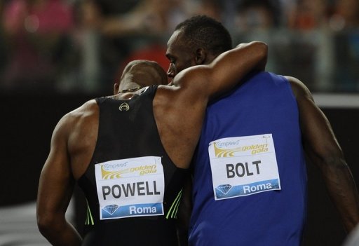 Les Jamaiquains Usain Bolt, triple champion olympique a Pekin, et Asafa Powell renouvelleront leur duel de 2011 sur 100 m a Rome lors de la reunion au stade olympique, le 31 mai, comptant pour la Ligue de diamant, ont indique les organisateurs.