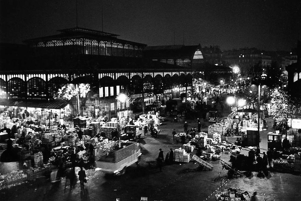 Les Halles la nuit, 1967