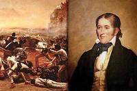 Davy Crockett meurt a Fort Alamo le 6 mars 1836.