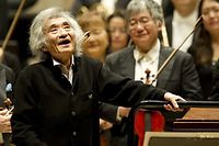 Le chef d'orchestre japonais Seiji Ozawa annule ses concerts jusqu'en 2012