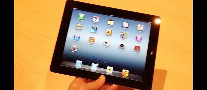 Le nouvel iPad d'Apple.