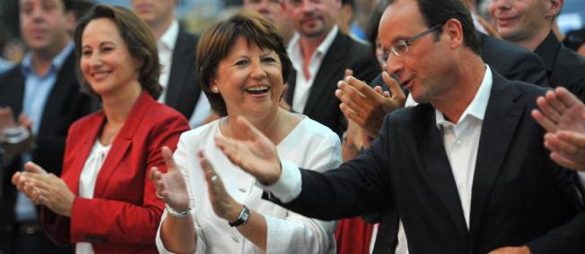 Fran&ccedil;ois Hollande, o&ugrave; sont les femmes ?