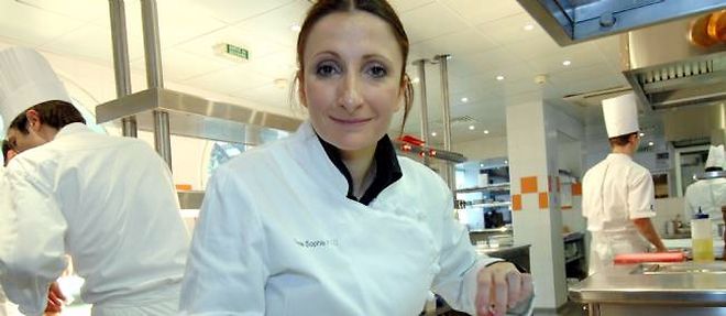 Anne-Sophie Pic, chef trois etoiles au Michelin, a Valence