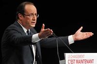 Hollande s'attaque aux &quot;promesses&quot; de Sarkozy