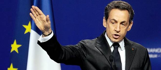 Nicolas Sarkozy a commente les incidents survenus devant son QG de campagne entre des salaries d'ArcelorMittal venus de Florange et les forces de police.