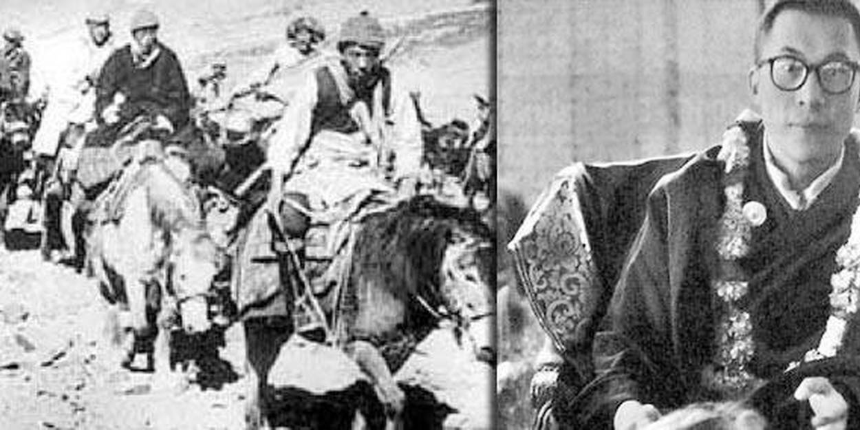 31. März 1959. Der Tag, an dem der Dalai Lama aus Lhasa floh, das von den Chinesen bombardiert wurde.