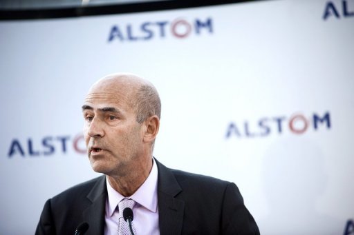 Le PDG d'Alstom s'est defendu samedi d'avoir decroche la semaine derniere un contrat pour l'installation de centaines d'eoliennes le long du littoral francais, grace a sa proximite avec le president de la Republique, Nicolas Sarkozy.