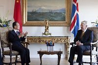 Six accords de coop&eacute;ration entre la Chine et l'Islande, dont un sur l'Arctique