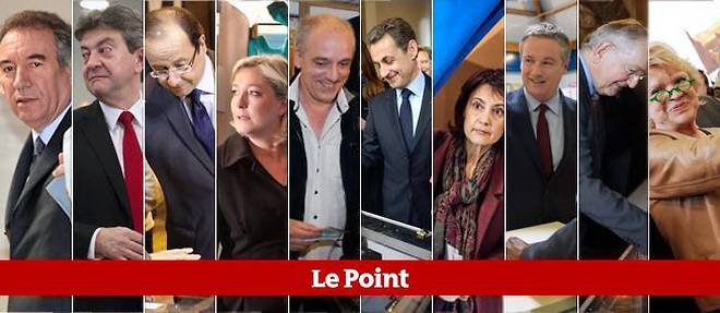 Le second tour de la presidentielle verra s'affronter Nicolas Sarkozy et Francois Hollande.