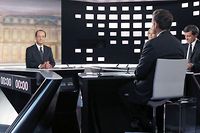 Le duel Hollande-Sarkozy tourne d'embl&eacute;e &agrave; la confrontation