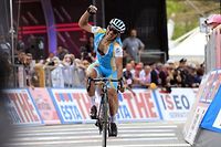 Tour d'Italie: Tiralongo remporte la 7e &eacute;tape, Scarponi se place