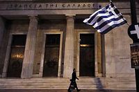 Le siège de la banque de Grèce à Athènes. ©Aris Messinis