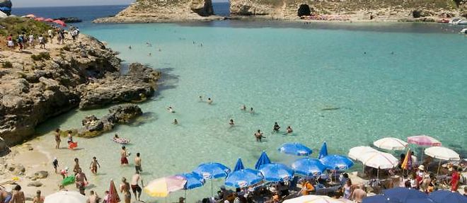 Malte est l'un des endroits en Europe ou l'eau de baignade est la plus propre.