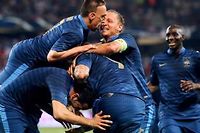 Football : la France bat l'Islande 3 &agrave; 2