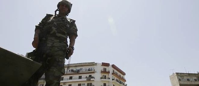 L'armee libanaise est deployee a Bab-el Tabaneh pour prevenir les heurts entre les refugies syriens sunnites et les Alaouites installes dans le quartier d'en face.