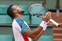 Roland-Garros: Jo-Wilfried Tsonga pour la premi&egrave;re fois en quarts de finale &agrave; Paris