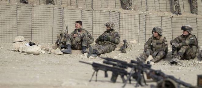 Le septieme bataillon de chasseurs alpins deploye en Afghanistan. Photo d'illustration. 