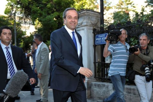 Le nouveau premier ministre grec, Antonis Samaras, qui vient de subir une operation a l'oeil, ne representera pas la Grece au sommet europeen de 28 et 29 juin prochains, a annonce dimanche le porte-parole du gouvernement.