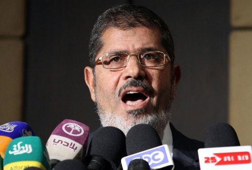 Le Frere musulman Mohamed Morsi a ete declare vainqueur de la presidentielle egyptienne, dimanche par le president de la commission electorale, Farouk Soltan.