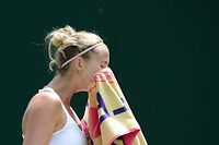 Wimbledon: Mathilde Johansson &eacute;limin&eacute;e au deuxi&egrave;me tour