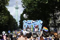 La Gay Pride a d&eacute;but&eacute; dans les rues de Paris