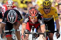 Tour de France: le benjamin Thibaut Pinot vainqueur en Suisse