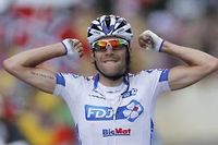 Le Fran&ccedil;ais Thibaut Pinot remporte la 8e &eacute;tape du Tour de France