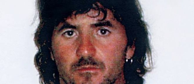 Portrait d'Yvan Colonna pris apres son arrestation, le 4 juillet 2003, en Corse-du-Sud, dans une bergerie a Porto-Pollo pres de Propriano.