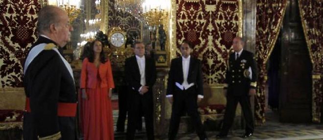 Le roi d'Espagne Juan Carlos, le 21 juin dernier a Madrid.