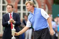 Golf: victoire du Sud-Africain Ernie Els &agrave; l'Open britannique