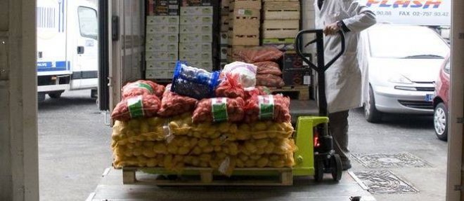 Les salaries du Potager de Marianne ont redistribue 430 tonnes de fruits et legumes aux reseaux alimentaires d'Ile-de-France.