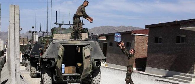 L'armee francaise a officiellement quitte mardi le district de Surobi, pres de Kaboul.