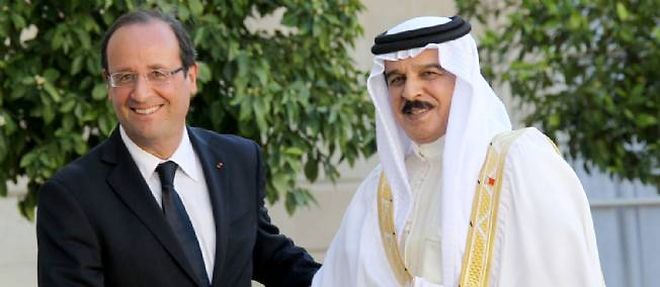 La presidence de la Republique n'a pas prevenu la presse francaise de la visite a Paris du roi Hamed de Bahrein.
