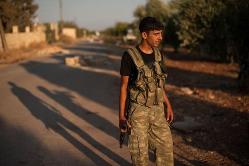 Les forces armees syriennes continuaient a pilonner dimanche matin plusieurs quartiers d'Alep, la grande ville du nord de la Syrie et enjeu crucial du conflit, ainsi que des localites de la province de Damas, a affirme a l'AFP l'Observatoire syrien des Droits de l'Homme.