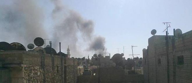Les bombardements continuent sur Alep.