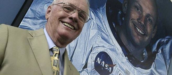 Neil Armstrong, ici en 2005.