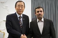 Nucl&eacute;aire : Ban Ki-moon demande &agrave; T&eacute;h&eacute;ran des progr&egrave;s &quot;concrets&quot;