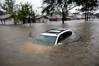 Redevenu temp&ecirc;te, Isaac balaye la Louisiane de pluies diluviennes