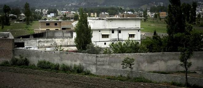 La villa d'Abbottabad, au Pakistan, ou Oussama Ben Laden a ete tue.