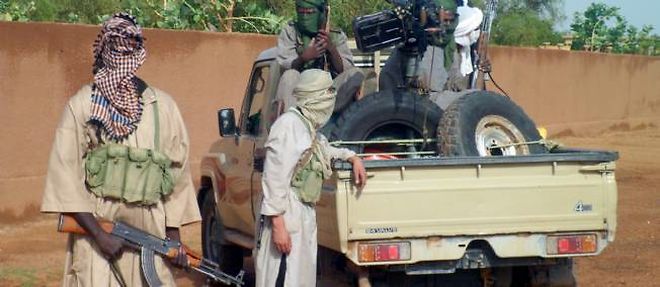 Des islamistes du groupe terroriste d'Ansar Eddine au Mali.