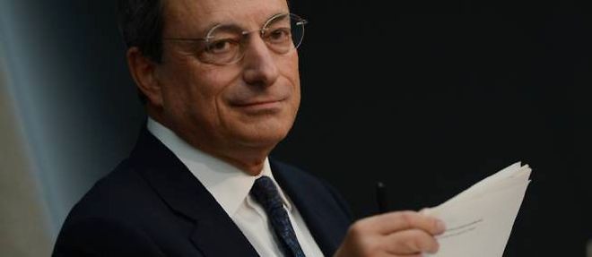 Mario Draghi jeudi a Francfort.