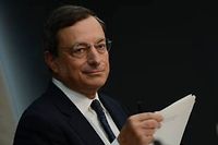 Mario Draghi jeudi à Francfort. ©Johannes Eisele