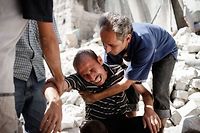 Syrie: Brahimi rencontre l'opposition, violents combats &agrave; Damas et Alep
