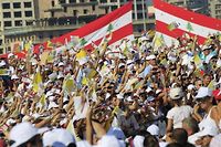 Au Liban, Beno&icirc;t XVI appelle les pays arabes &agrave; agir pour la paix, notamment en Syrie