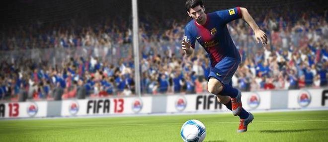 Le footballeur Messi nouvelle coqueluche de l'excellent FIFA13.