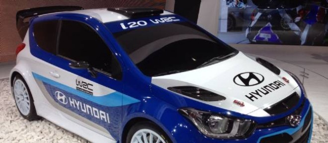 Voici le modele avec lequel Hyundai souhaite se lancer dans le championnat WRC 2013.