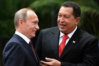 Poutine a offert un &quot;chien de Staline&quot; &agrave; Chavez